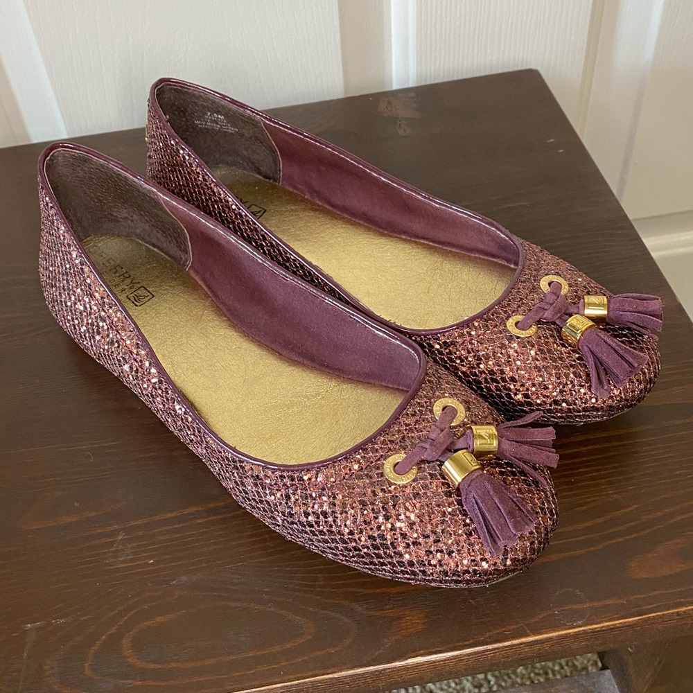 Sperry Tassel Flats size 7.5